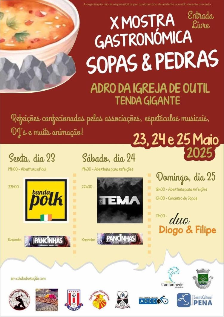 X Mostra Gastronómica Sopas & Pedras
