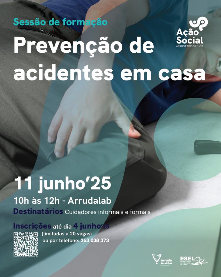 Ação de formação 'Prevenção de acidentes em casa'
