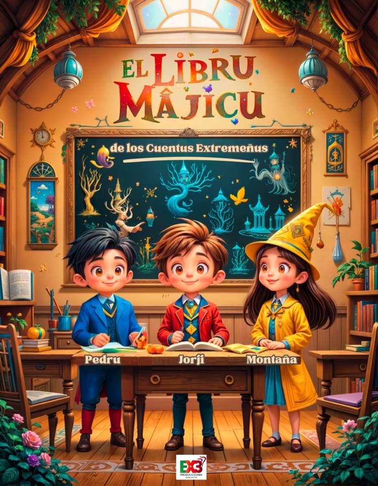 EL LIBRU MÁJICU DE LOS CUENTUS  EXTREMEÑUS