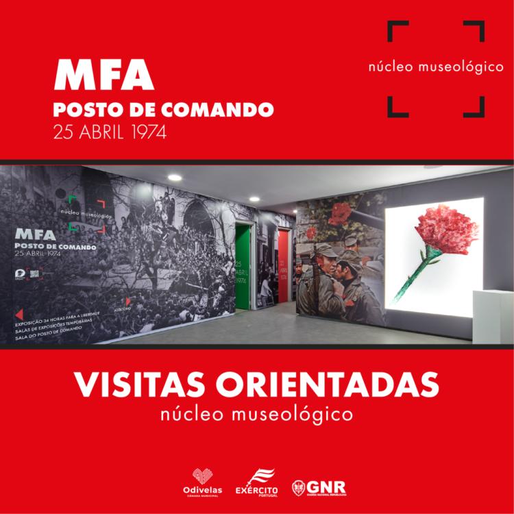 NÚCLEO MUSEOLÓGICO DO POSTO DE COMANDO DO MFA | Visitas orientadas