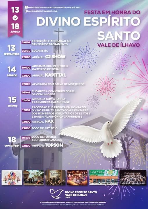Festa em Honra do Divino Espírito Santo 2025 - Vale de Ílhavo