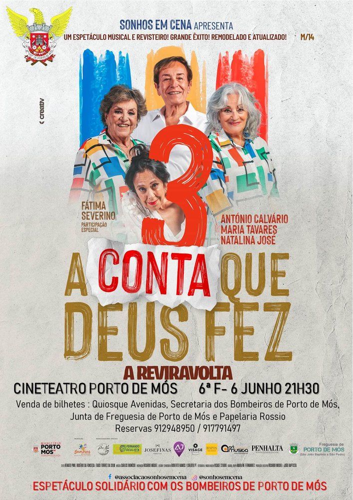 Em cena '3 A conta que Deus fez!'