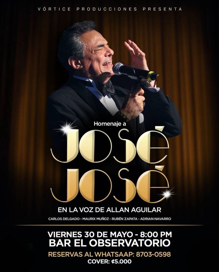 HOMENAJE A JOSÉ JOSÉ en la voz de ALLAN AGUILAR