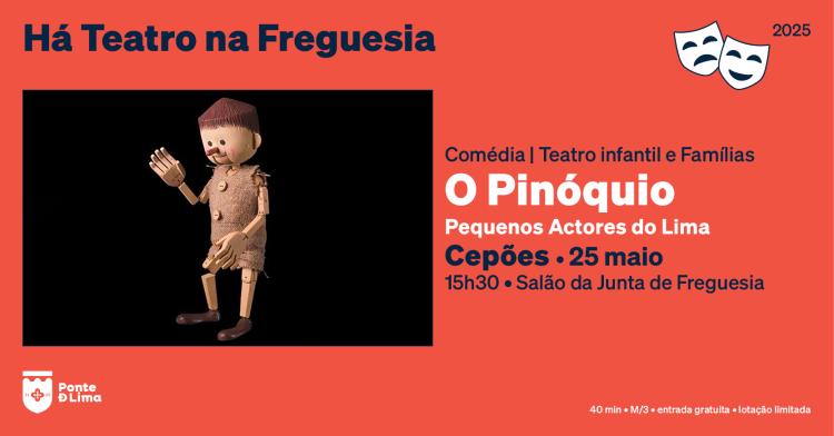 Há Teatro na Freguesia... de Cepões