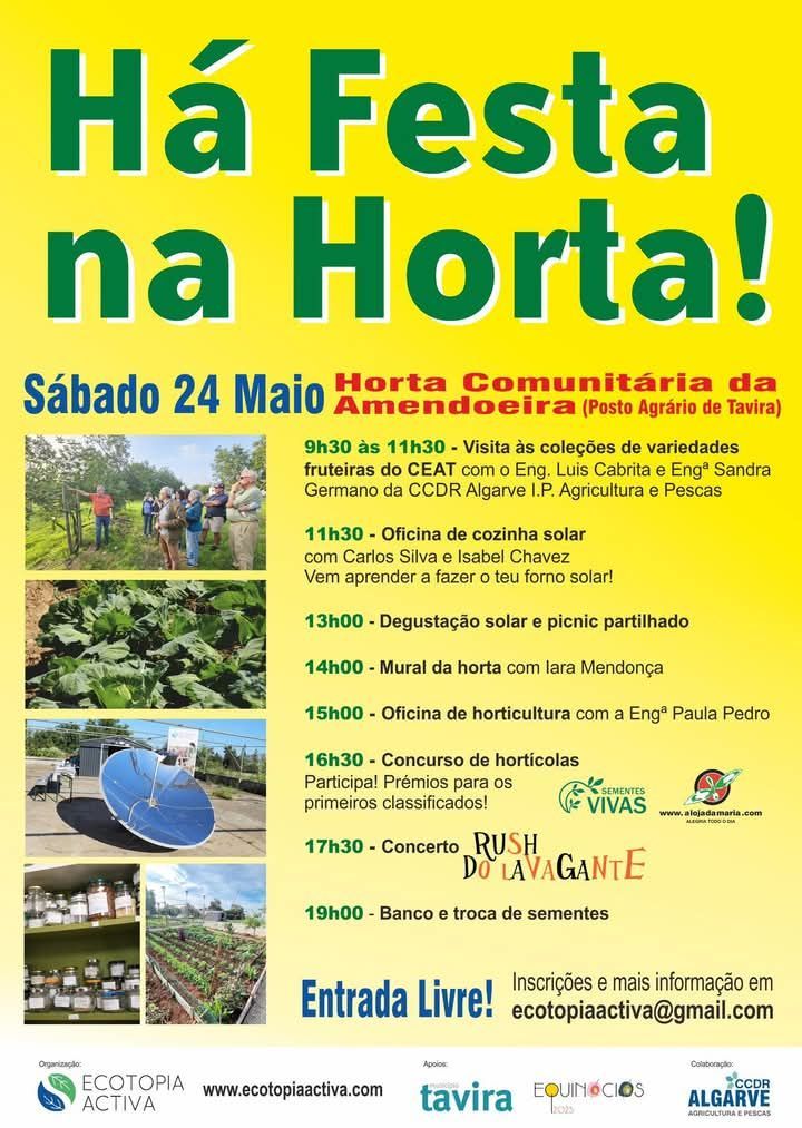 Há Festa na Horta em Tavira! 