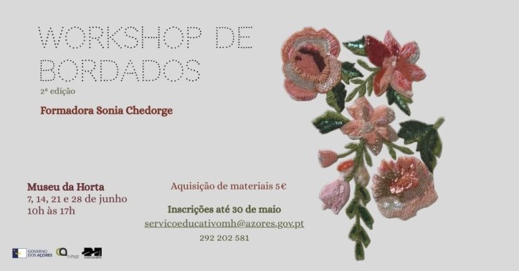 Workshop de bordados 2º edição