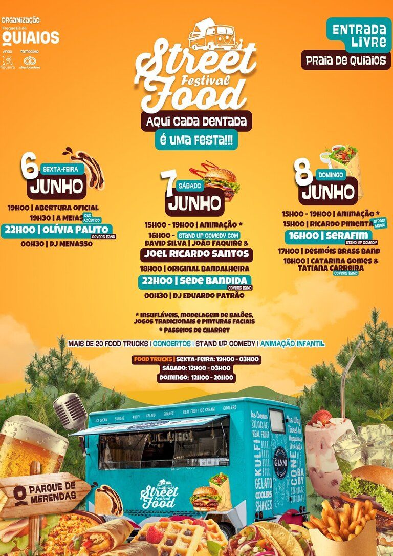Street Food Festival 2025 - Praia de Quiaios