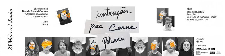 Instruções para carne e pólvora