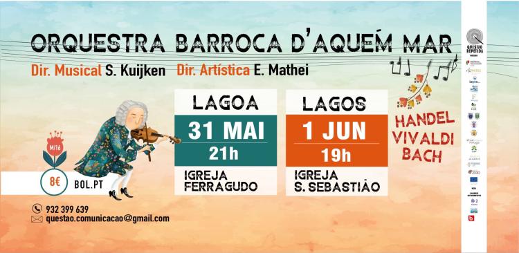 Orquestra Barroca D'Aquém Mar | Handel, Vivaldi e Bach
