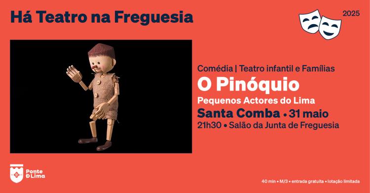 Há Teatro na Freguesia... de Santa Comba