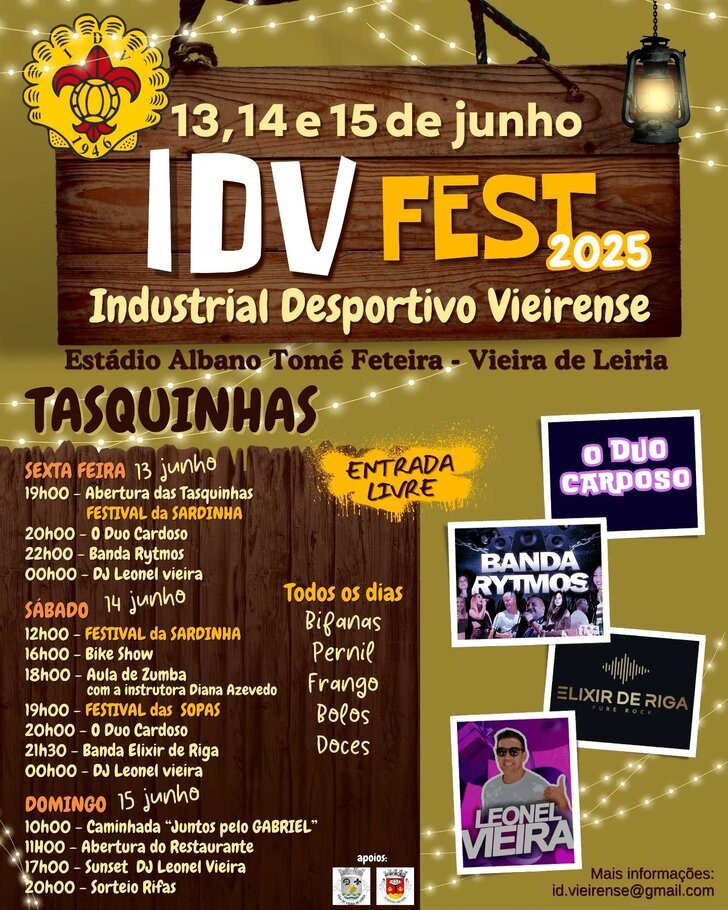 TASQUINHAS IDV FEST 2025