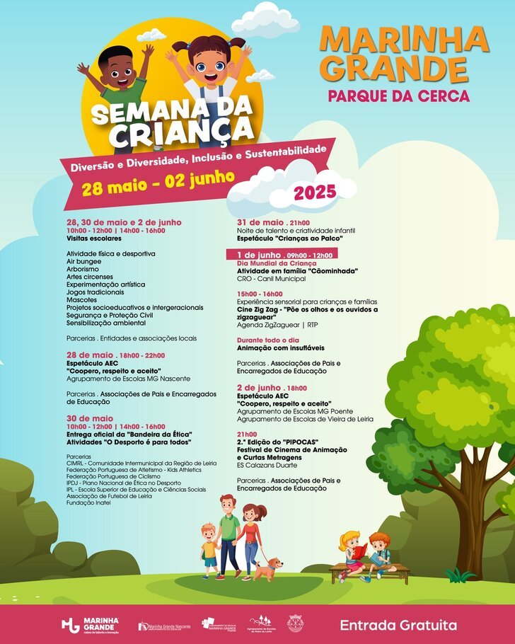 SEMANA DA CRIANÇA 2025 NA MARINHA GRANDE