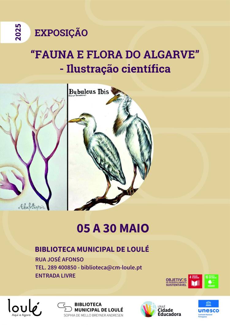 Exposição 'Fauna e Flora do Algarve'