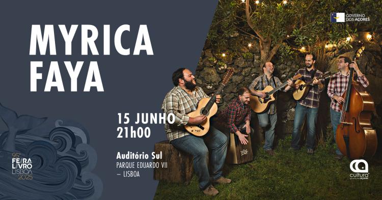 Myrica Faya | Feira do Livro de Lisboa 2025