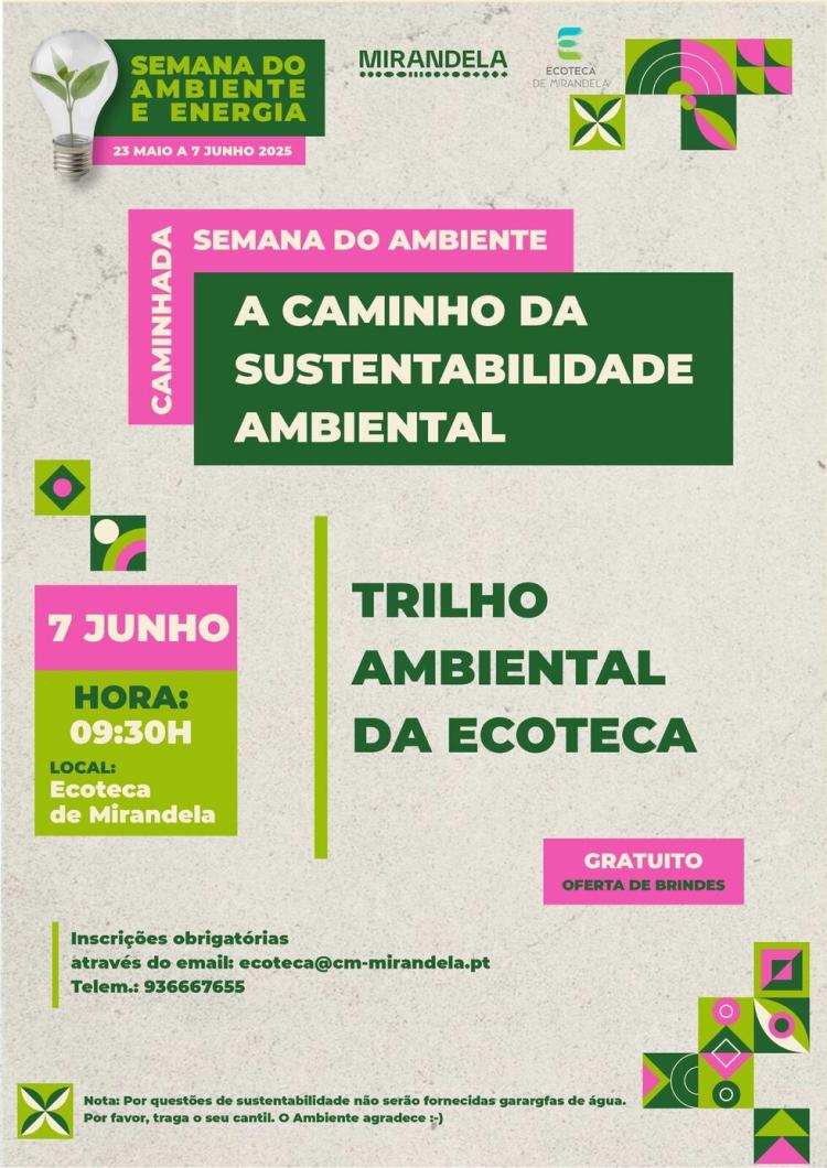 Caminhada 'A Caminho da Sustentabilidade Ambiental' | Semana do Ambiente e Energia