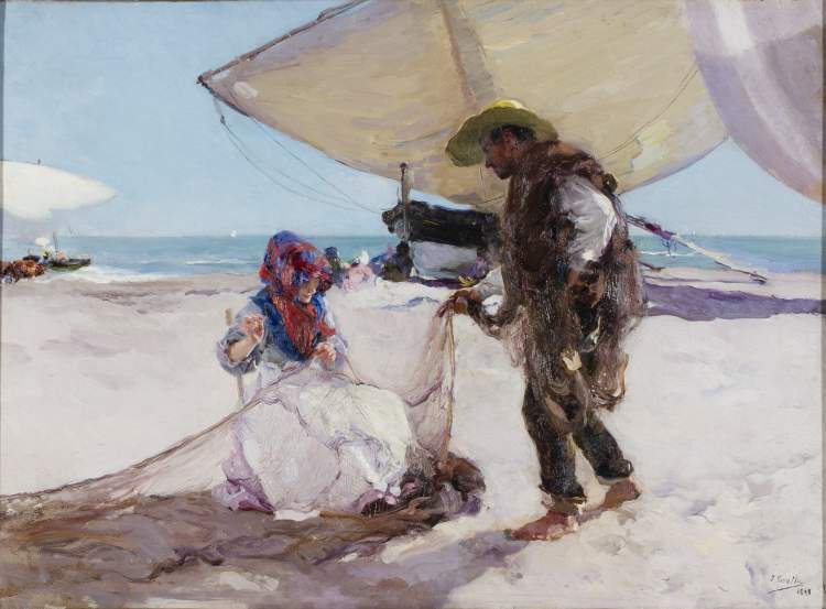 Sorolla, la fascinación por la luz y el movimiento