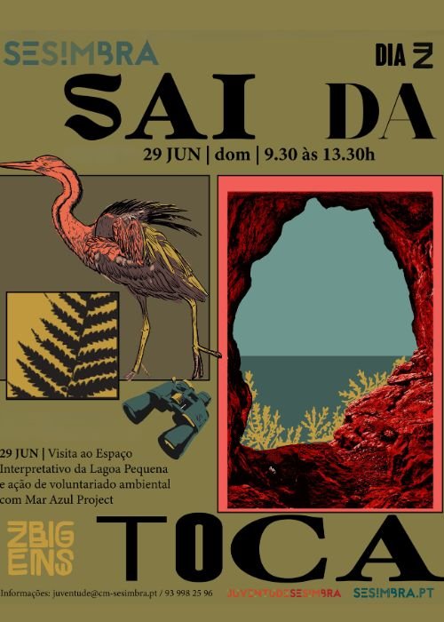 Sai da Toca - Visita ao Espaço Interpretativo da Lagoa Pequena