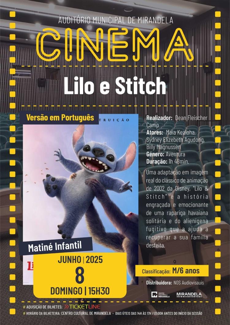 Lilo & Stitch | Matiné Infantil - Cinema