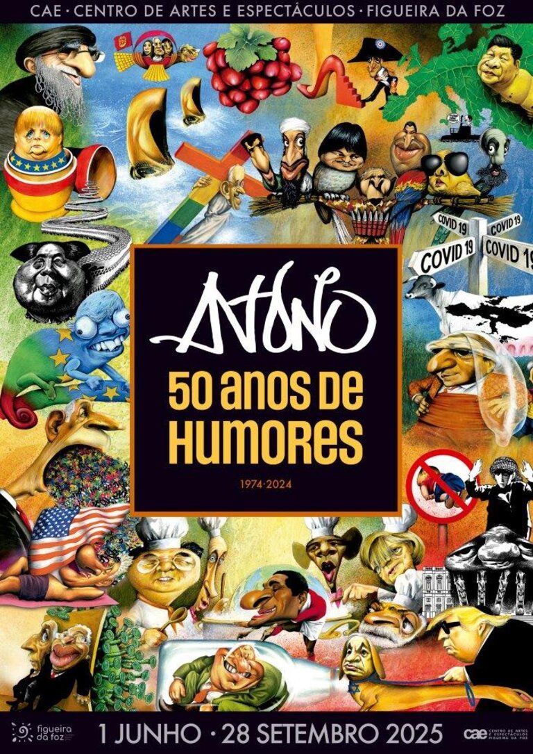 Exposição 'António  50 anos de Humores'