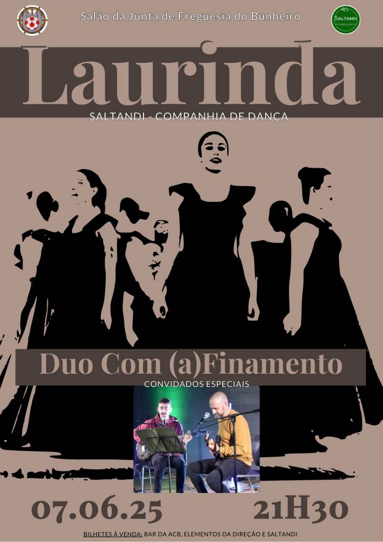 Espetáculo  'Laurinda' - Saltandi - Companhia de Dança