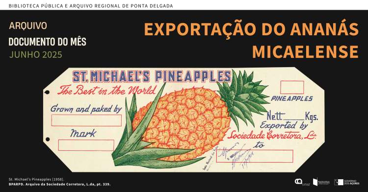 Documento do mês | junho 25 | EXPORTAÇÃO DO ANANÁS MICAELENSE