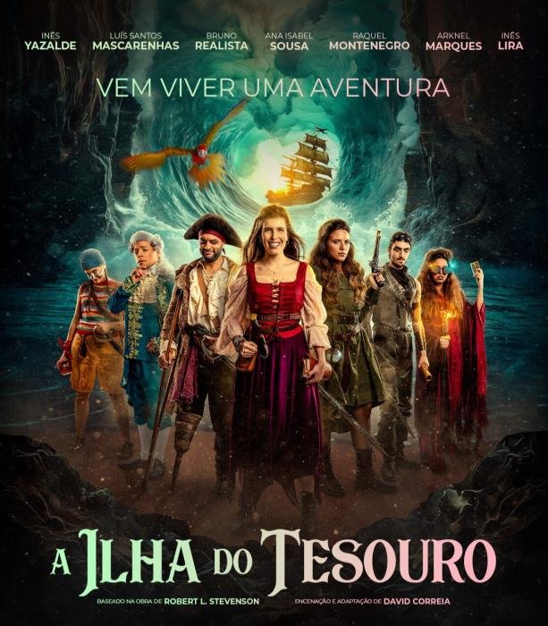 Espetáculo Infantil A Ilha do Tesouro pela companhia Gato Escaldado Teatro