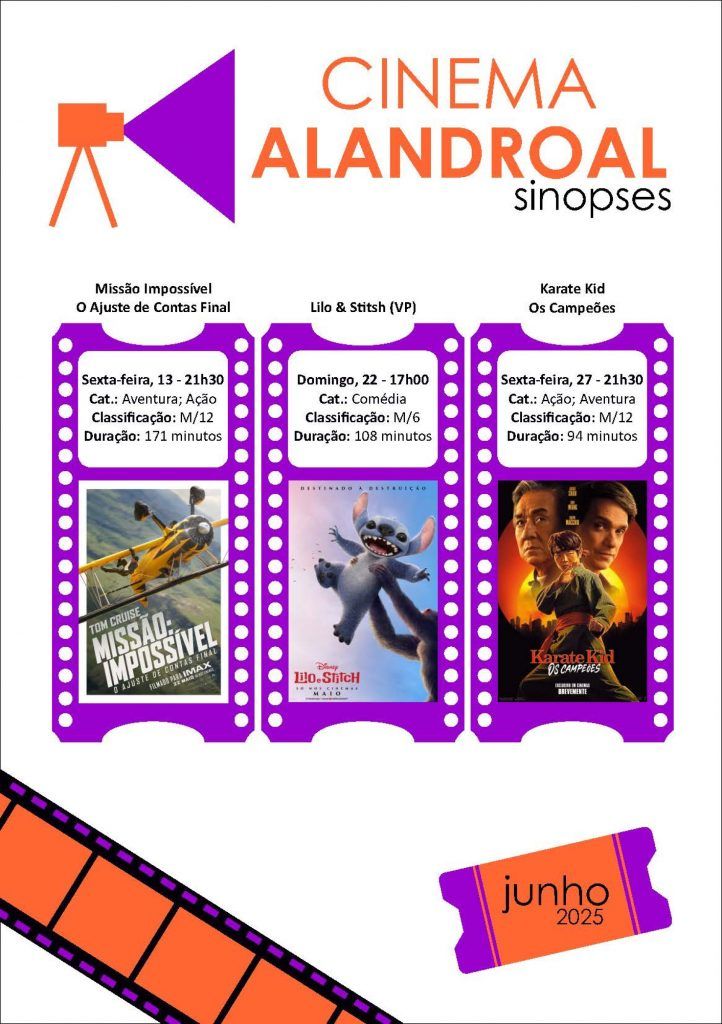 Cinema Alandroal – junho