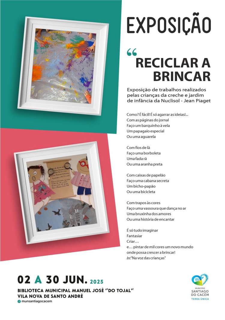 Exposição “Reciclar a Brincar”