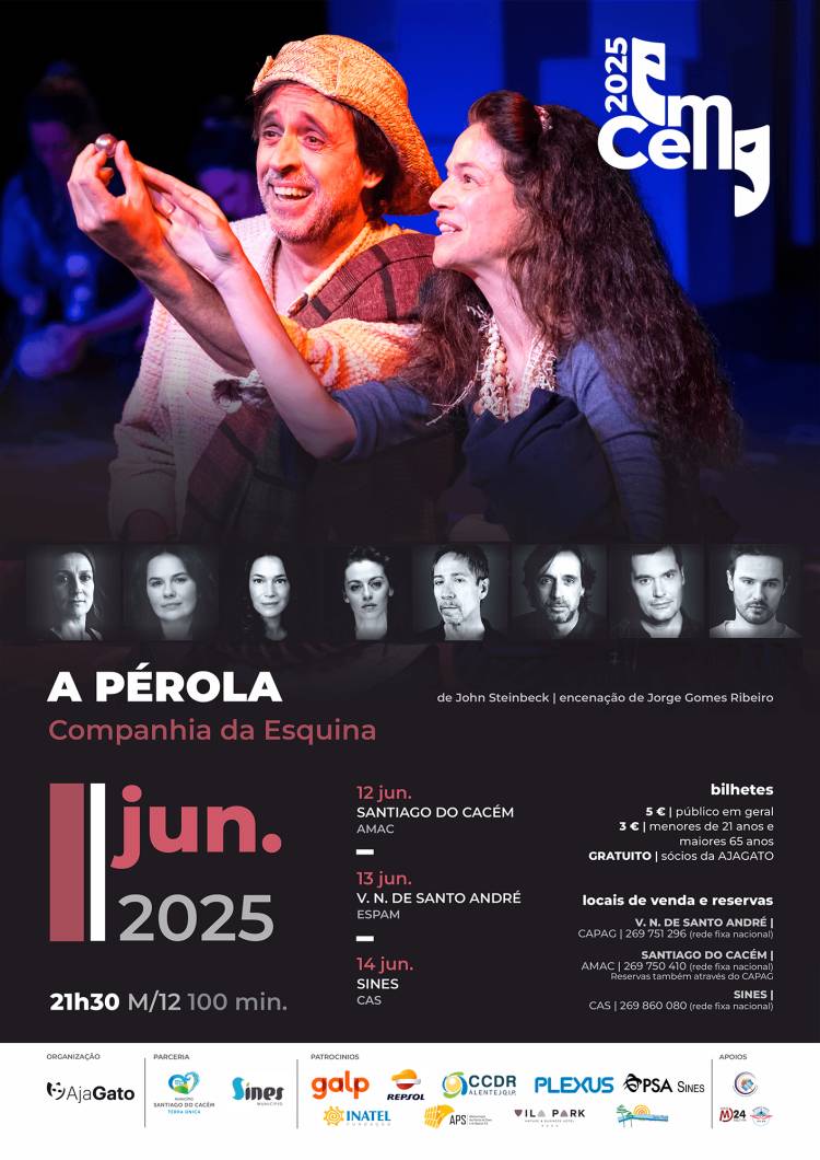 EmCena apresenta A Pérola – Companhia da Esquina