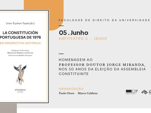 Homenagem ao Professor Jorge Miranda
