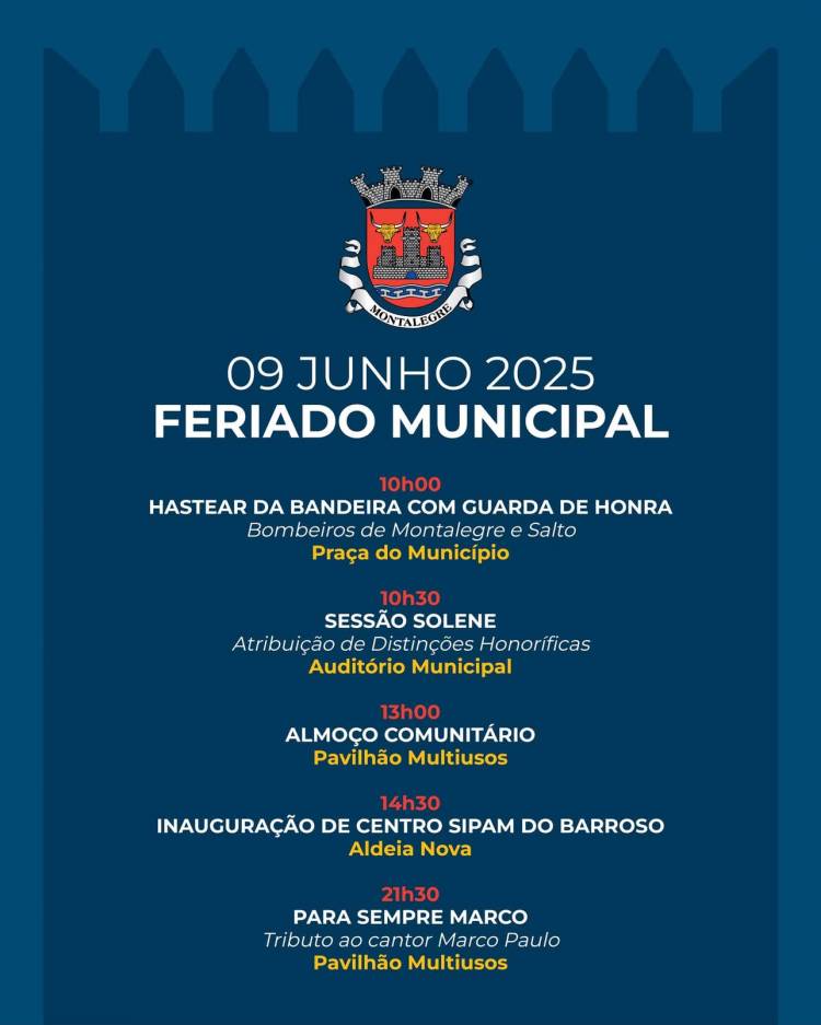 9 de junho - Dia do Município