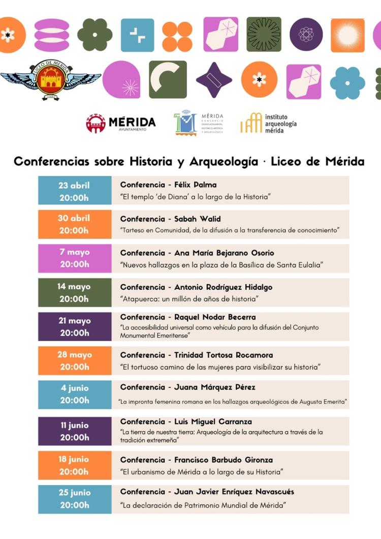 Conferencias Liceo: «La impronta femenina romana en los hallazgos arqueológicos de Augusta Emerita» por Juana Márquez Pérez