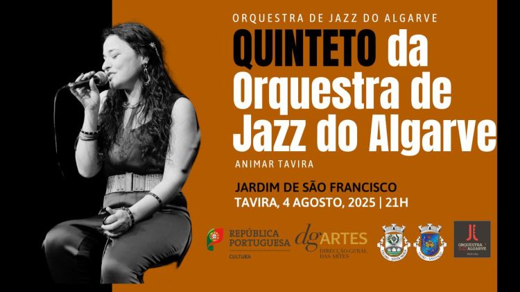 Quinteto da Orquestra de Jazz do Algarve | Animar Tavira | Tavira