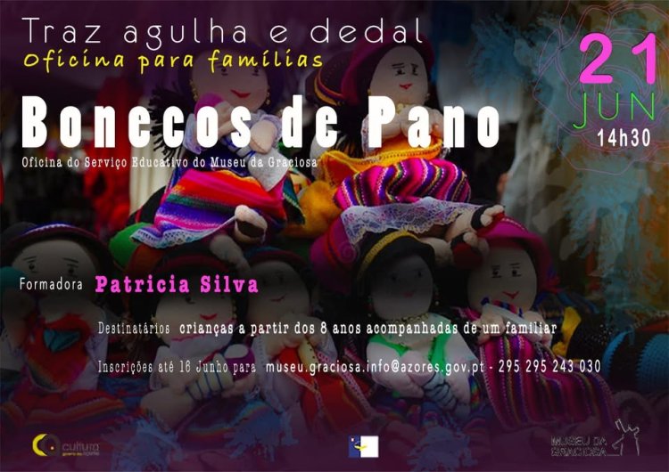 TRAZ AGULHA E DEDAL! OFICINA PARA FAMÍLIAS