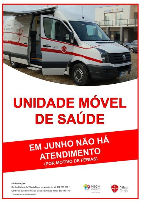 Unidade Móvel de Saúde - junho 2025