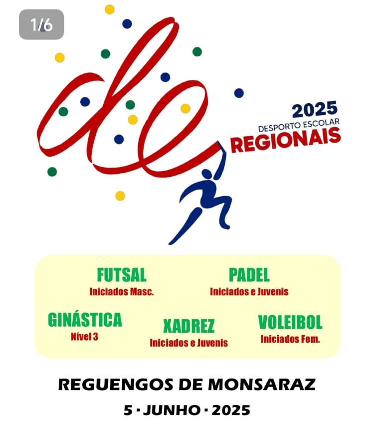 Regionais de Desporto Escolar 2025 em Reguengos de Monsaraz