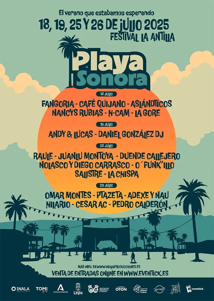 Festival de música en La Antilla: Playa Sonora