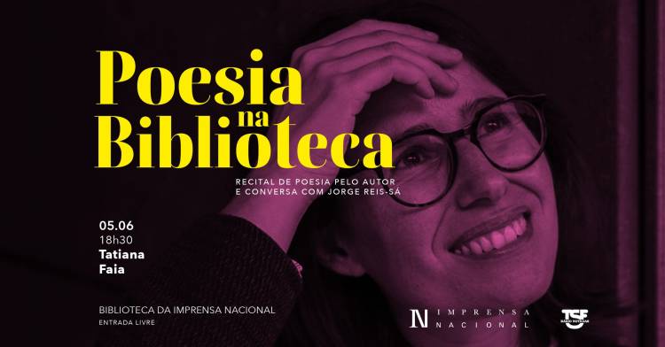 Poesia na Biblioteca com Tatiana Faia