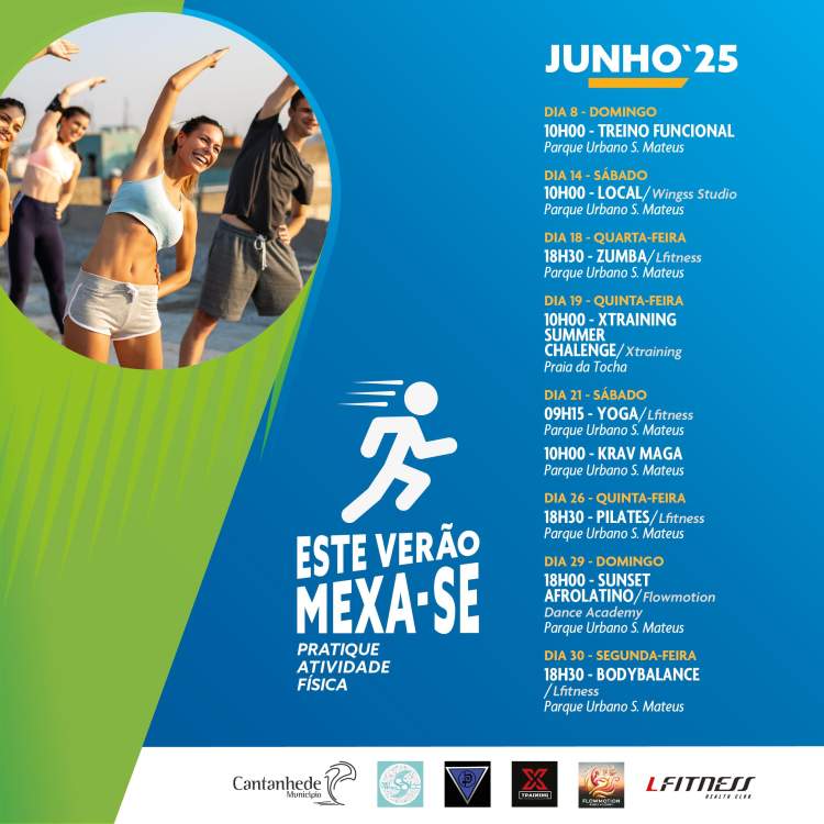Este Verão Mexa-se! JUNHO