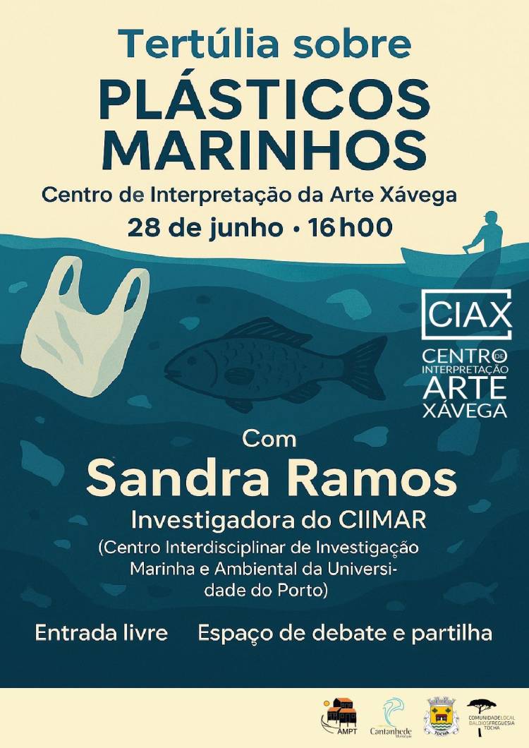 Tertúlia sobre Plásticos Marinhos, com Sandra Ramos, investigadora do CIIMAR - Centro Interdisciplinar de Investigação Marinha e Ambiental