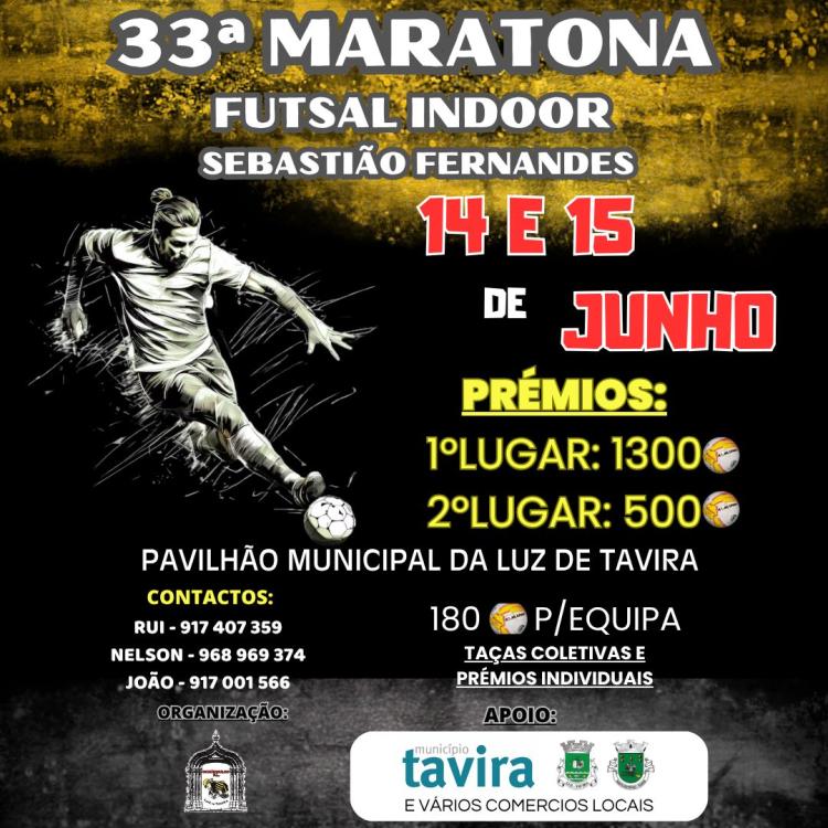 33ª Maratona Futsal Indoor Sebastião Fernandes