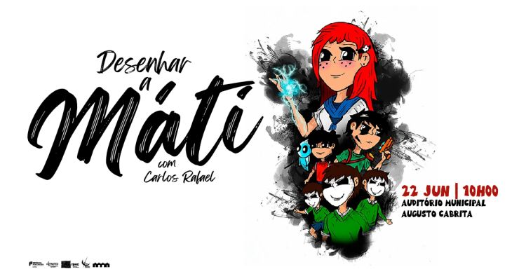 'Desenhar a Máti', workshop de ilustração com Carlos Rafael