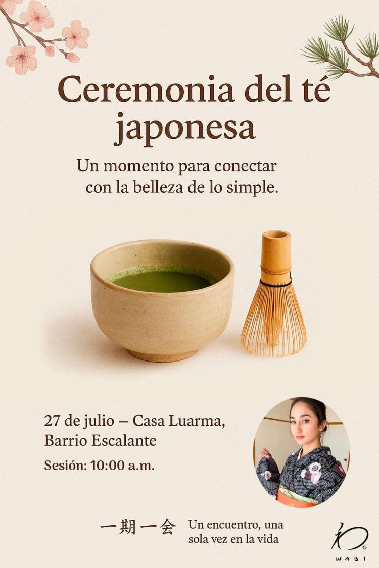 Ceremonia japonesa del té | 10 AM