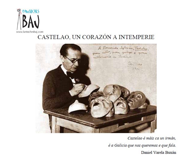 Castelao, un corazón á intemperie