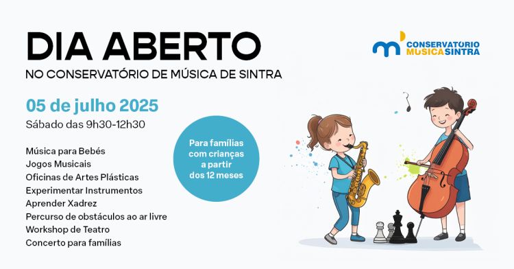 Dia Aberto no Conservatório de Música de Sintra