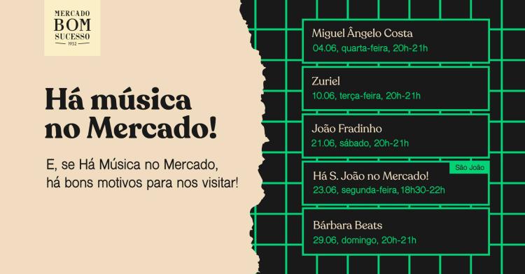 Há música no Mercado!