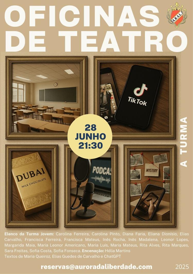Oficinas de Teatro do Aurora da Liberdade