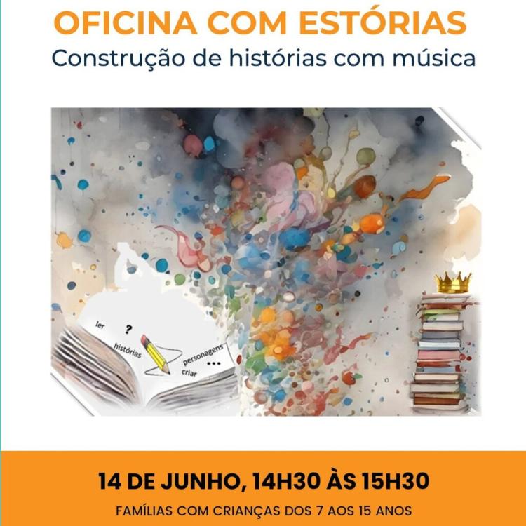 OFICINA COM ESTÓRIAS -  Construção de histórias com música