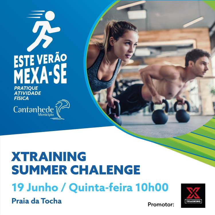 Este Verão Mexa-se! Pratique Atividade Física com o XTraining