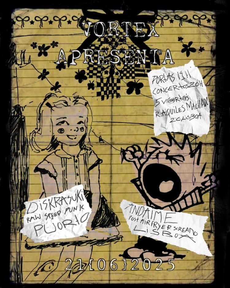 Andaime + Diskrasuki @ Vortex